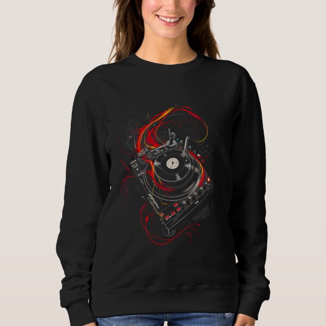 Turntable Graffiti Sweatshirt (Front)