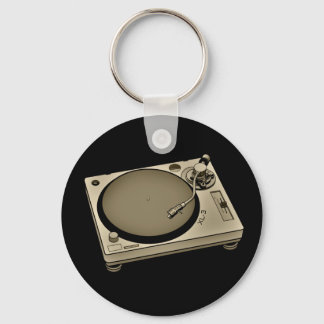 Turntable Keychain