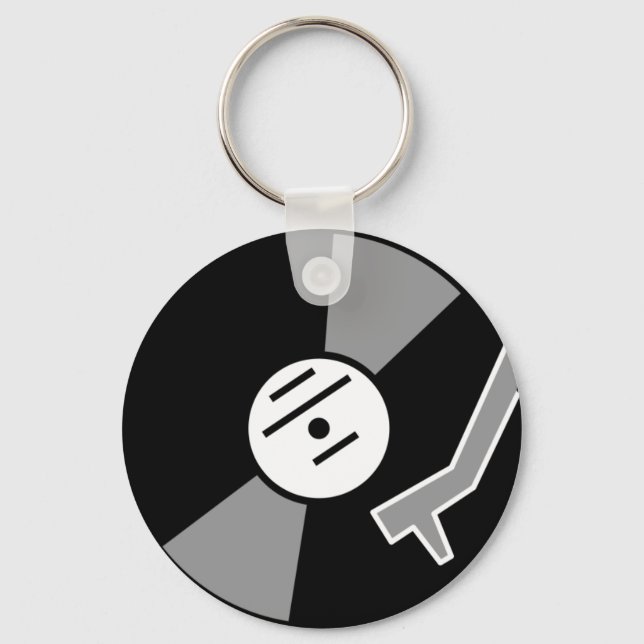 Turntable Keychain (Front)
