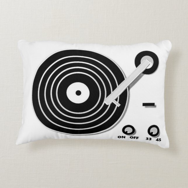 Turntable Pillow (Back)