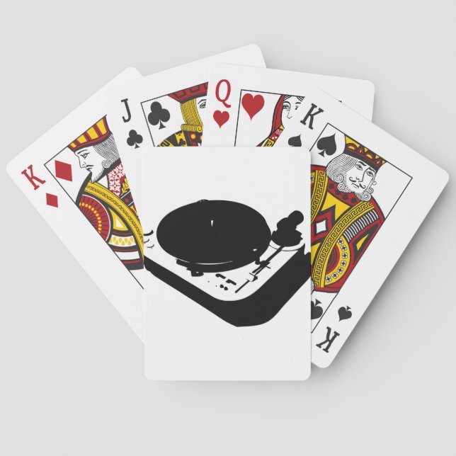 Turntable Playing Cards (Back)