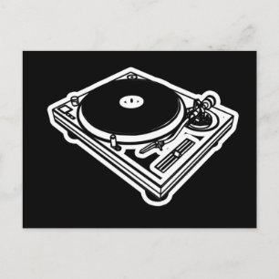 Turntable Postcard