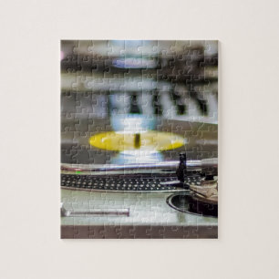 Turntable Record Vinyl Music Sound Retro Vintage Jigsaw Puzzle