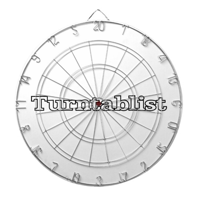 Turntablist Dartboard (Front)