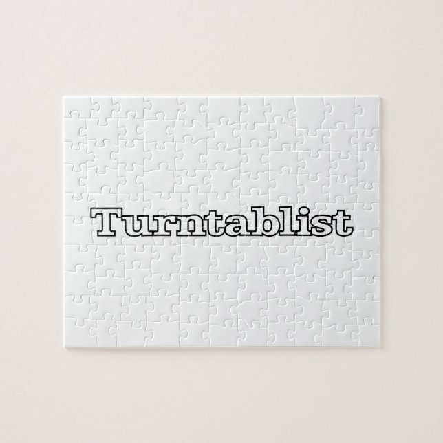 Turntablist Jigsaw Puzzle (Horizontal)