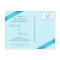 Turqoise Ribbon Wedding Save the Date 2