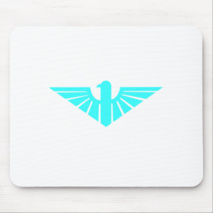 Turqoise Thunderbird Mouse Pad