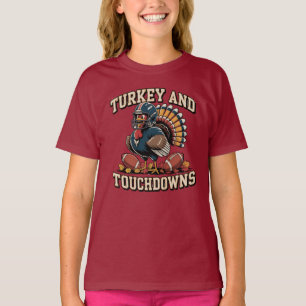 Turquie et Touchdowns T-shirt Football drôle
