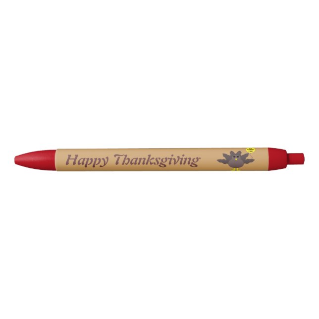 Turquie Heure Thankesgiving Stylo personnalisé (Devant)
