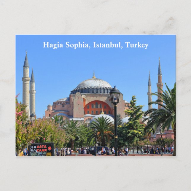 Turquie Istanbul Sainte-Sophie Carte postale (Devant)