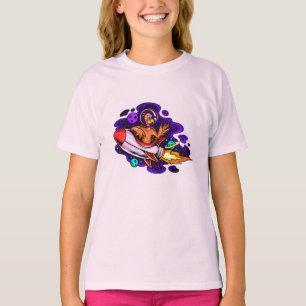 Turquie Monter Un T-shirt Rocket Space Rocket