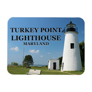 Turquie Point Phare, Maryland Flexi Magnet