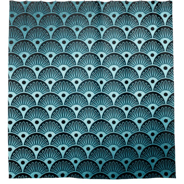 Turquise,art deco,vintage,beautiful,pattern,cute,b (Front)