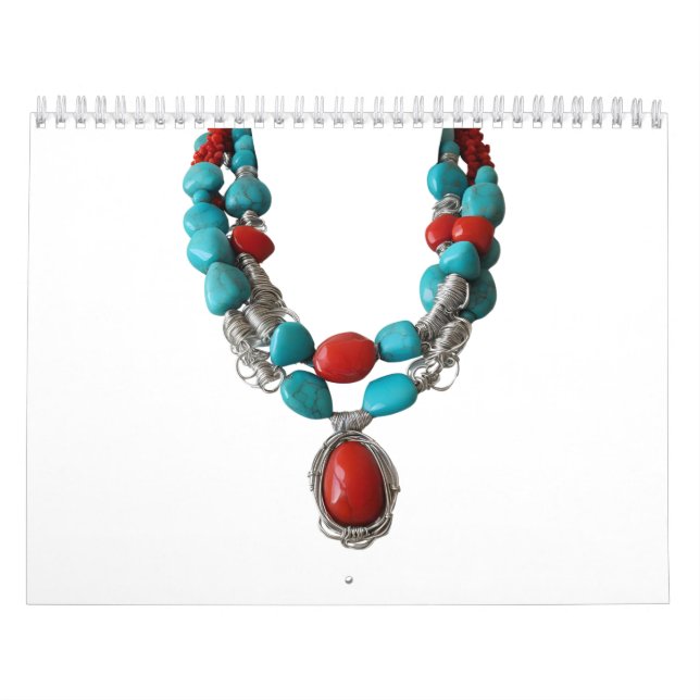 Turquoise 12 Month 2026 Calendar (Cover)