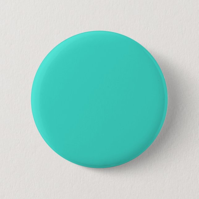 Turquoise 2 Inch Round Button (Front)