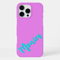 Turquoise 3D Azure Name | Funny Violet