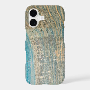 turquoise abstract streaks