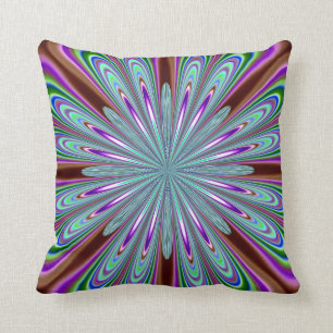 Turquoise and Amethyst American MoJo Pillows