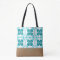 Turquoise and Brown Tile Design Name