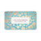 Turquoise and Gold Modern Pattern Beauty Salon