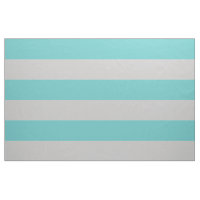 Turquoise and Grey Wide Stripes Large Scale