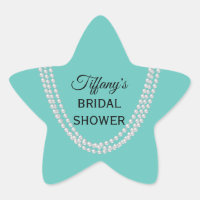 Turquoise and Pearls Bridal Shower