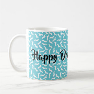 Turquoise and White Doxie Mom Mother's Day Mug