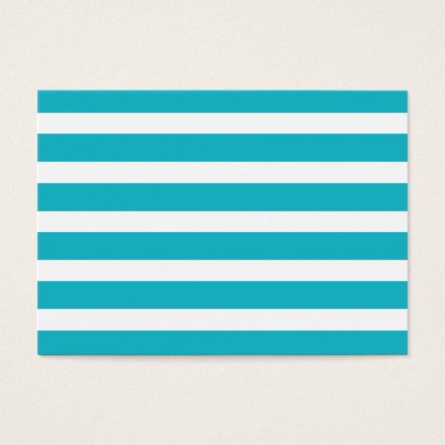 Turquoise and White Stripe Nautical Summer (Front)