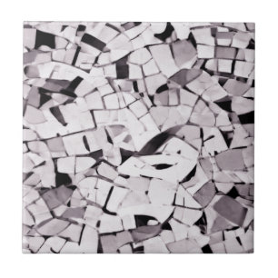 Turquoise aquamarine tumbled mosaic  tile