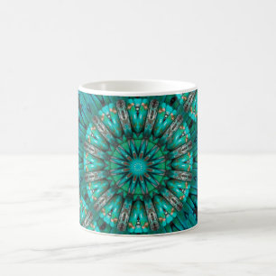 Turquoise Art 1-2 Options Coffee Mug