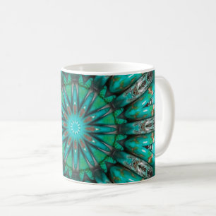 Turquoise Art 1 Mug