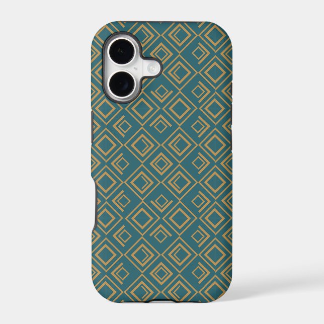 Turquoise Art Deco  (Back)