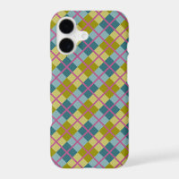 Turquoise bleu or jaune Magenta Motif