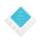Turquoise Blue Doily Heart Personalized