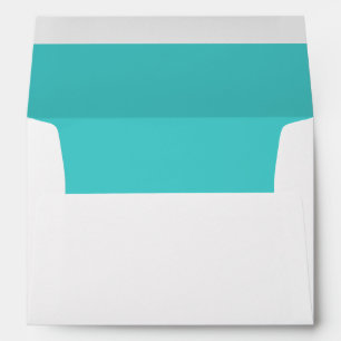 Turquoise Blue Envelope