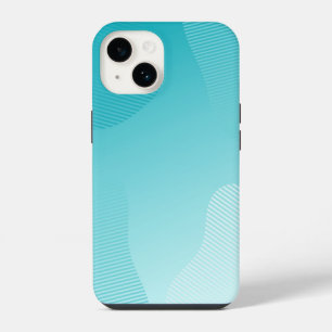 Turquoise blue  iPhone 14 case