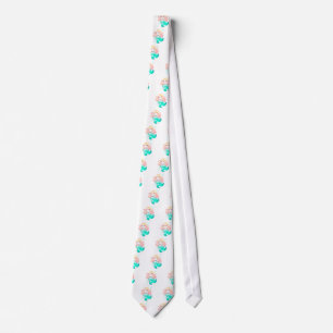 Turquoise Blue Mermaid Tie