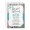 Turquoise Blue Seashells Beach Bridal Shower
