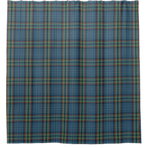 Turquoise Blue Tartan Plaid Scottish Kilt