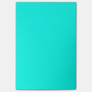 Turquoise Blue Top Colour Coordinating Post-it Notes