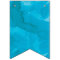 Turquoise Blue Watercolor Happy Birthday