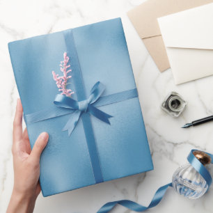 Turquoise Blue Wedding Wrapping Paper