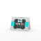 Turquoise Bow tie baby shower thank you note
