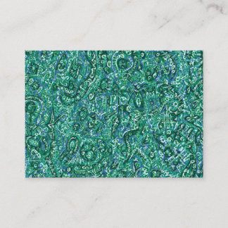 Turquoise Business Card