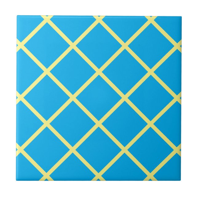 Turquoise Ceramic Tile (Front)