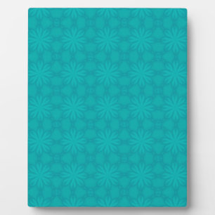 Turquoise Christmas Snow Plaque