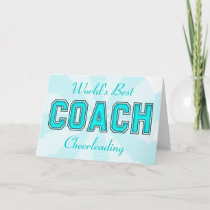 Turquoise Coach Card