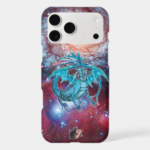 Turquoise Cosmic Dragon