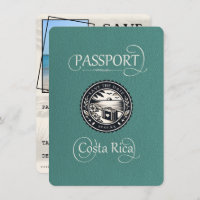 Turquoise Costa Rica Passport