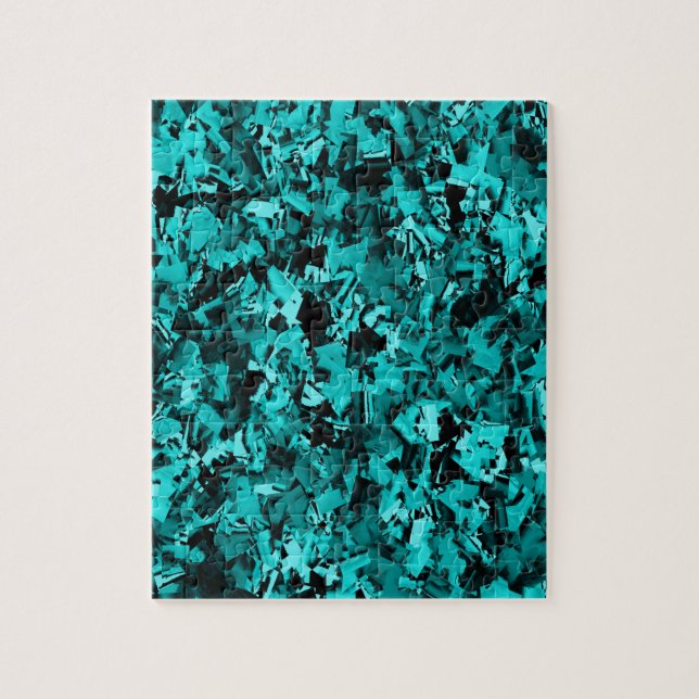 Turquoise Craze... Jigsaw Puzzle (Vertical)